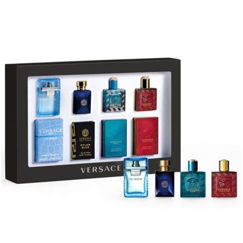 versace gift sets for men|men's miniature fragrance gift sets.